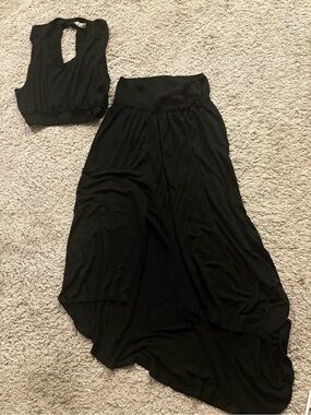 FB Beach Black Two-Piece Set | Size M